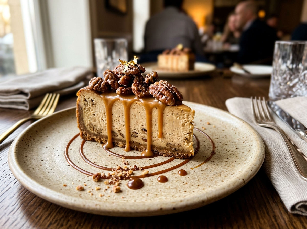 Butter Pecan Cheesecake
