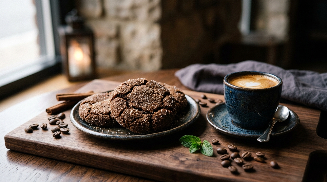 Cinnamon Espresso Cookies