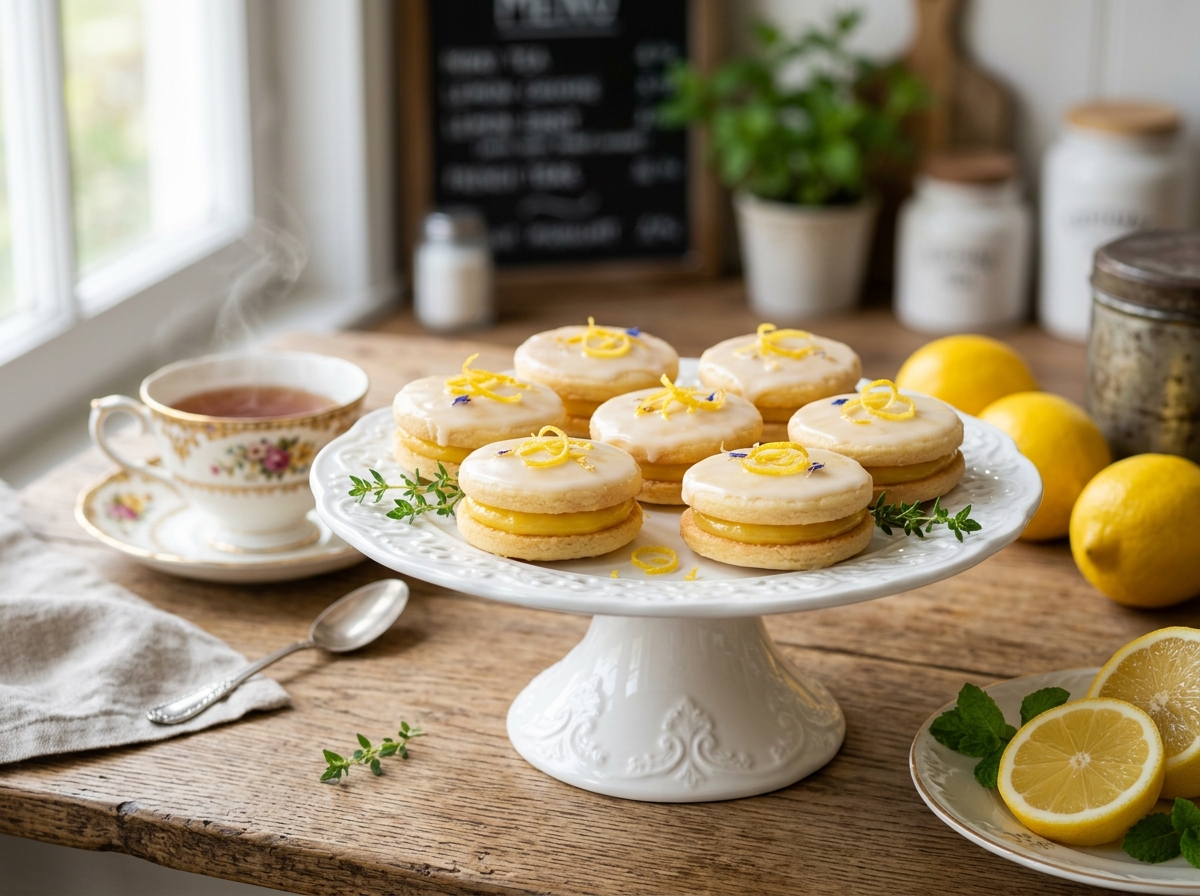 Lemon Tea Biscuits