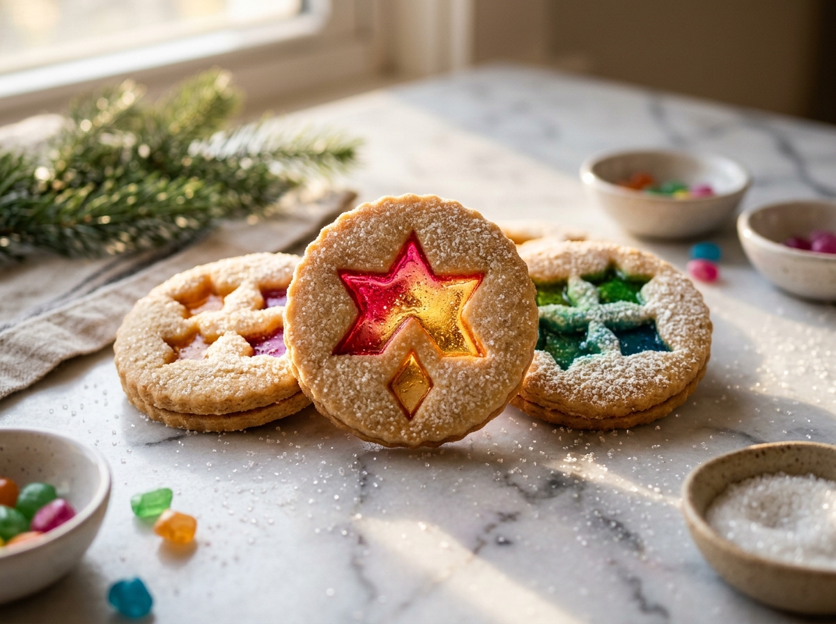 Magic Window Cookies
