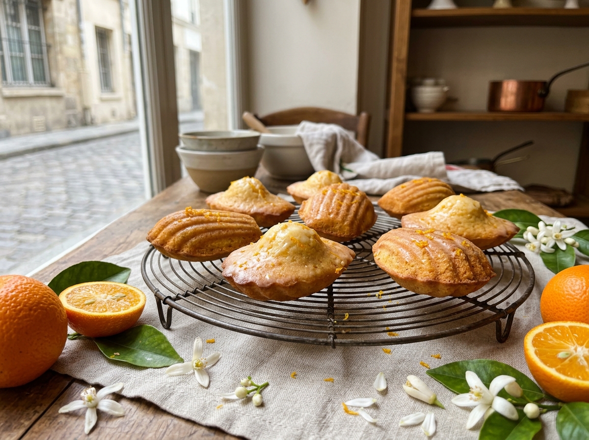Orange Madeleines