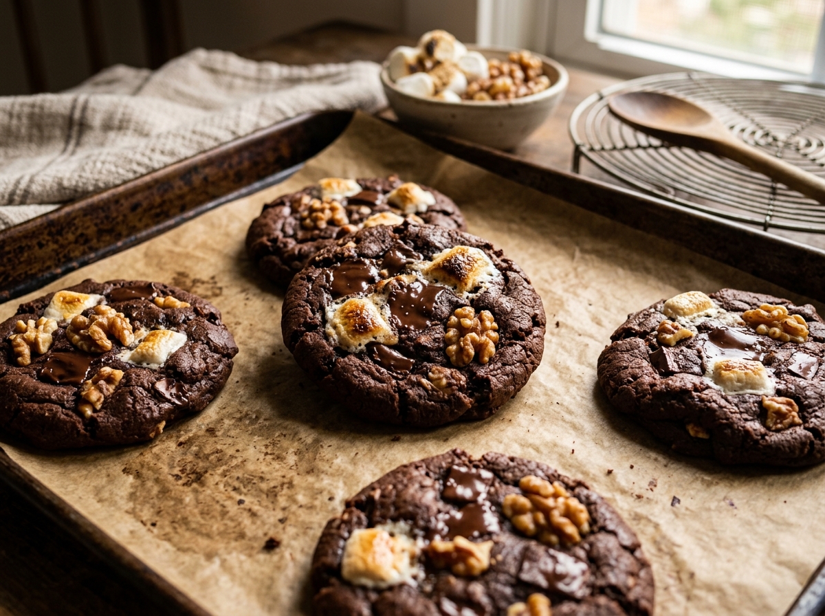 Rocky Road Cookies