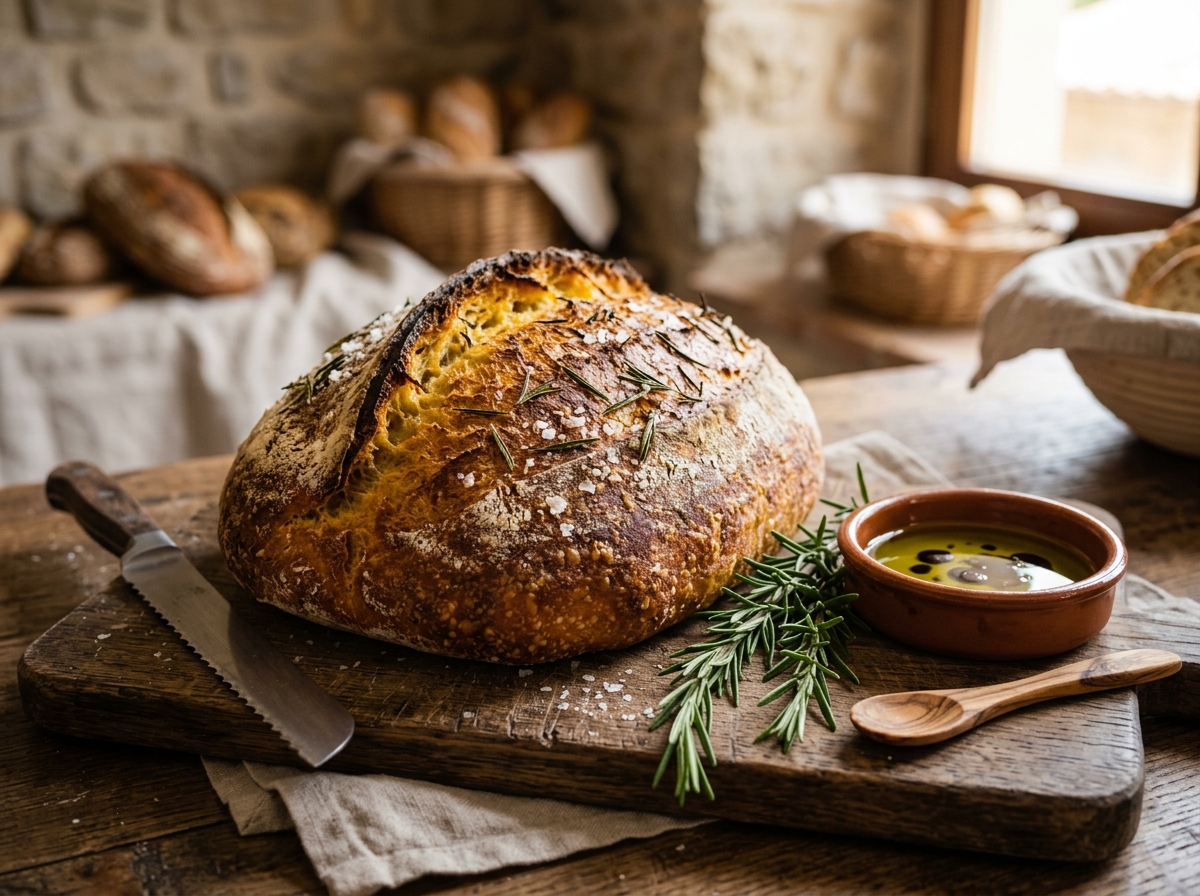 Durum Rosemary Bread
