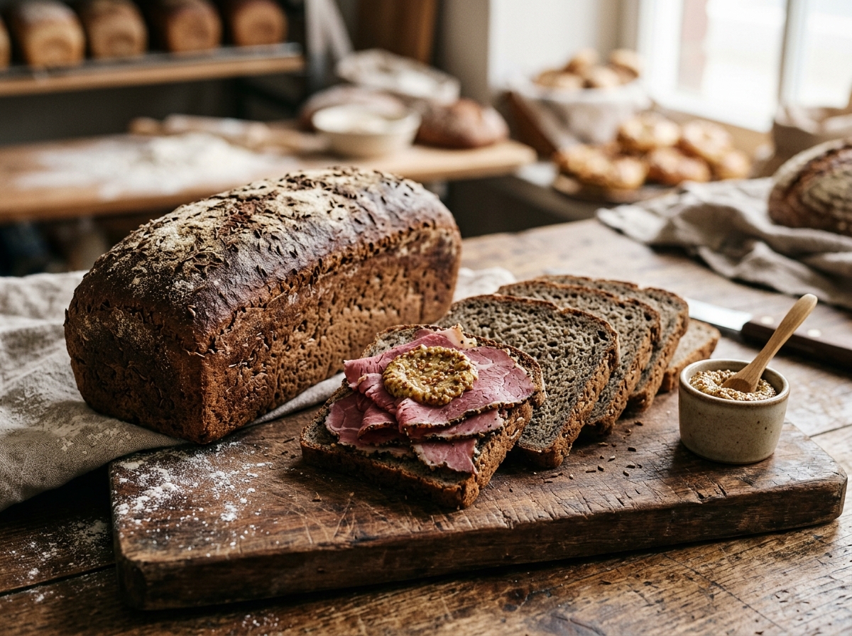 Rye with Caraway Seeds for Pullman Loaves