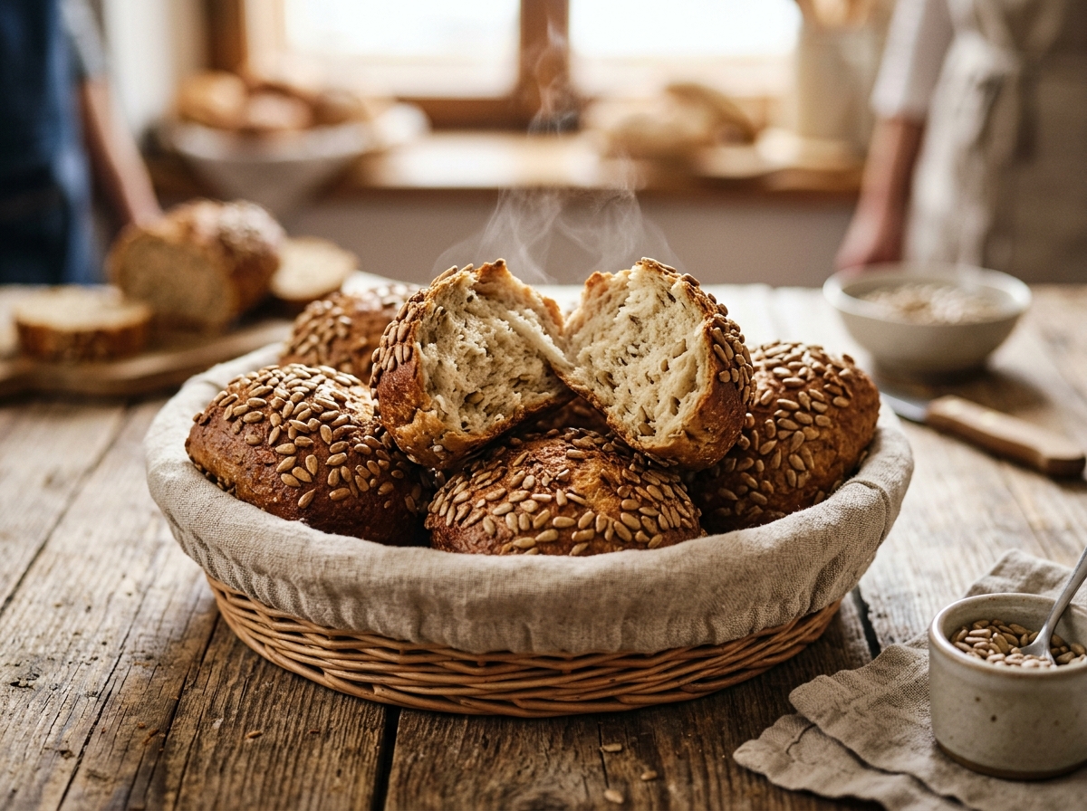 Sunflower Seed Rolls