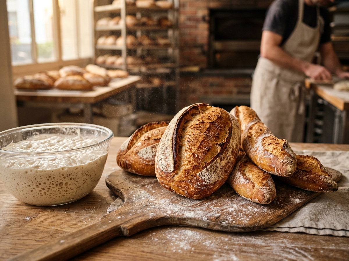 Lean Dough with Poolish