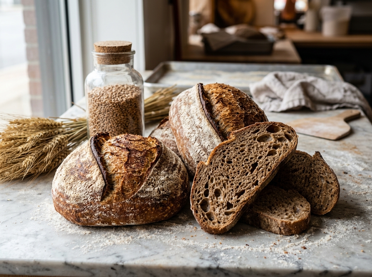 Wheat Dough with Poolish