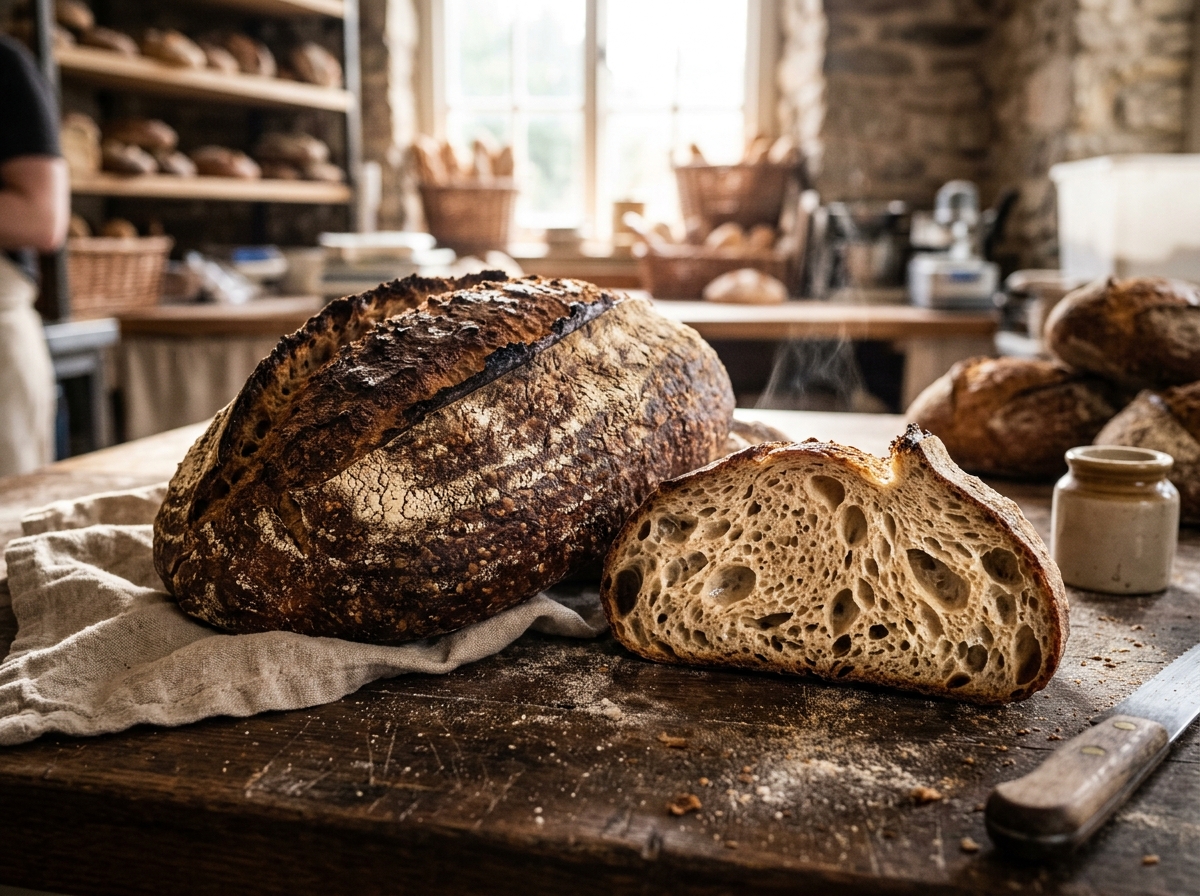 Wheat Sourdough Bread