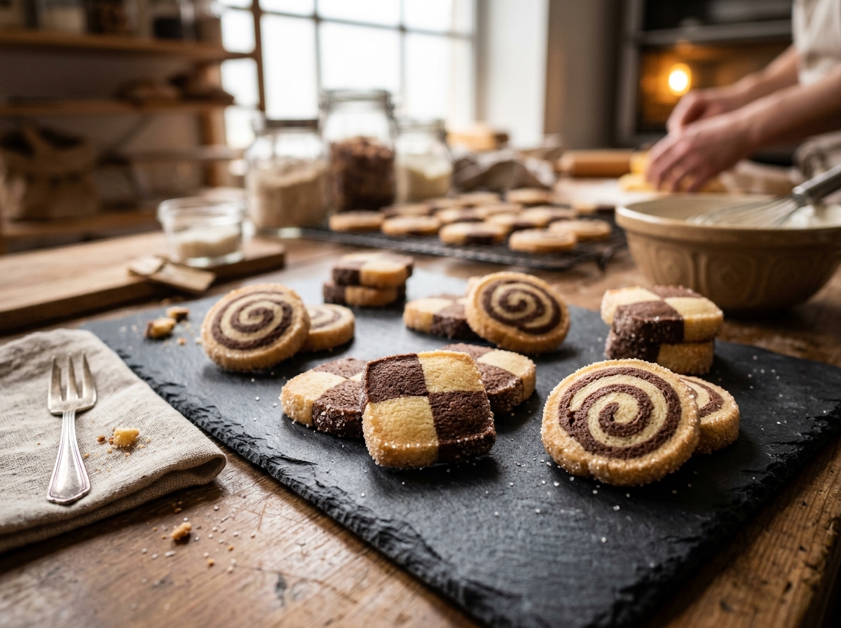 Checkerboard Cookies