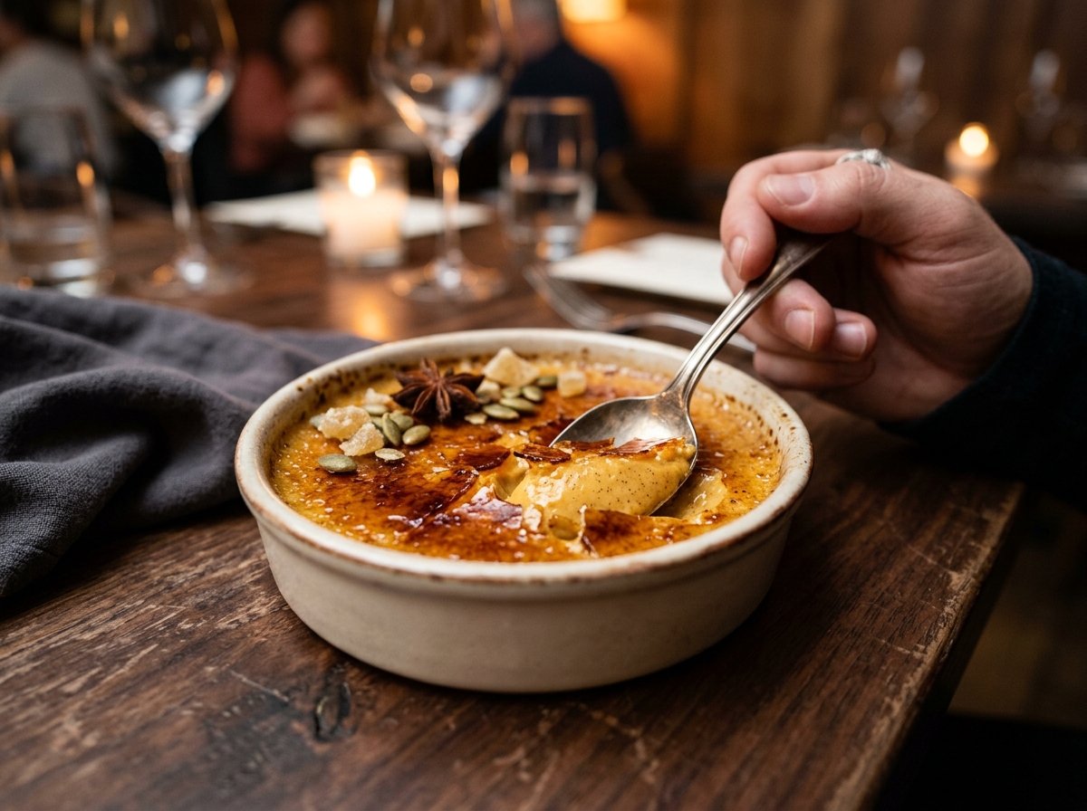 Pumpkin Crème Brûlée
